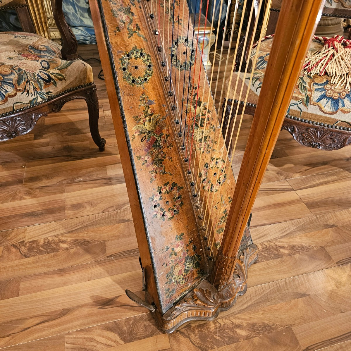 Harpe Epoque Louis XVI-photo-1