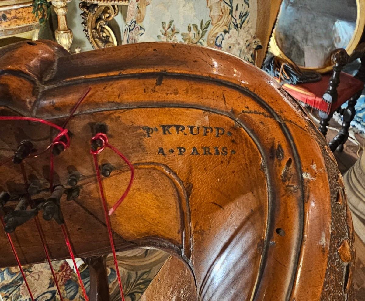 Harpe Epoque Louis XVI-photo-2