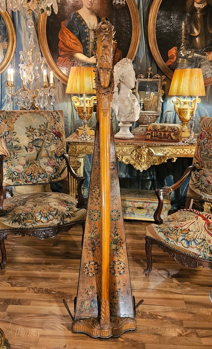 Harpe Epoque Louis XVI-photo-4