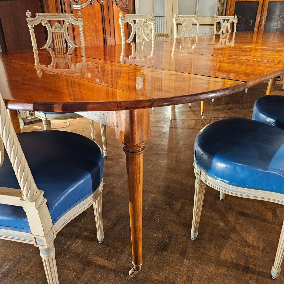 Table de Salle à Manger Epoque Louis XVI-photo-1