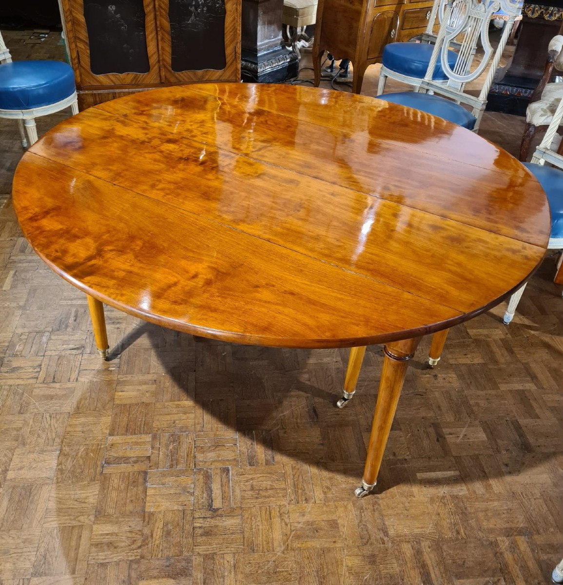 Table de Salle à Manger Epoque Louis XVI-photo-2