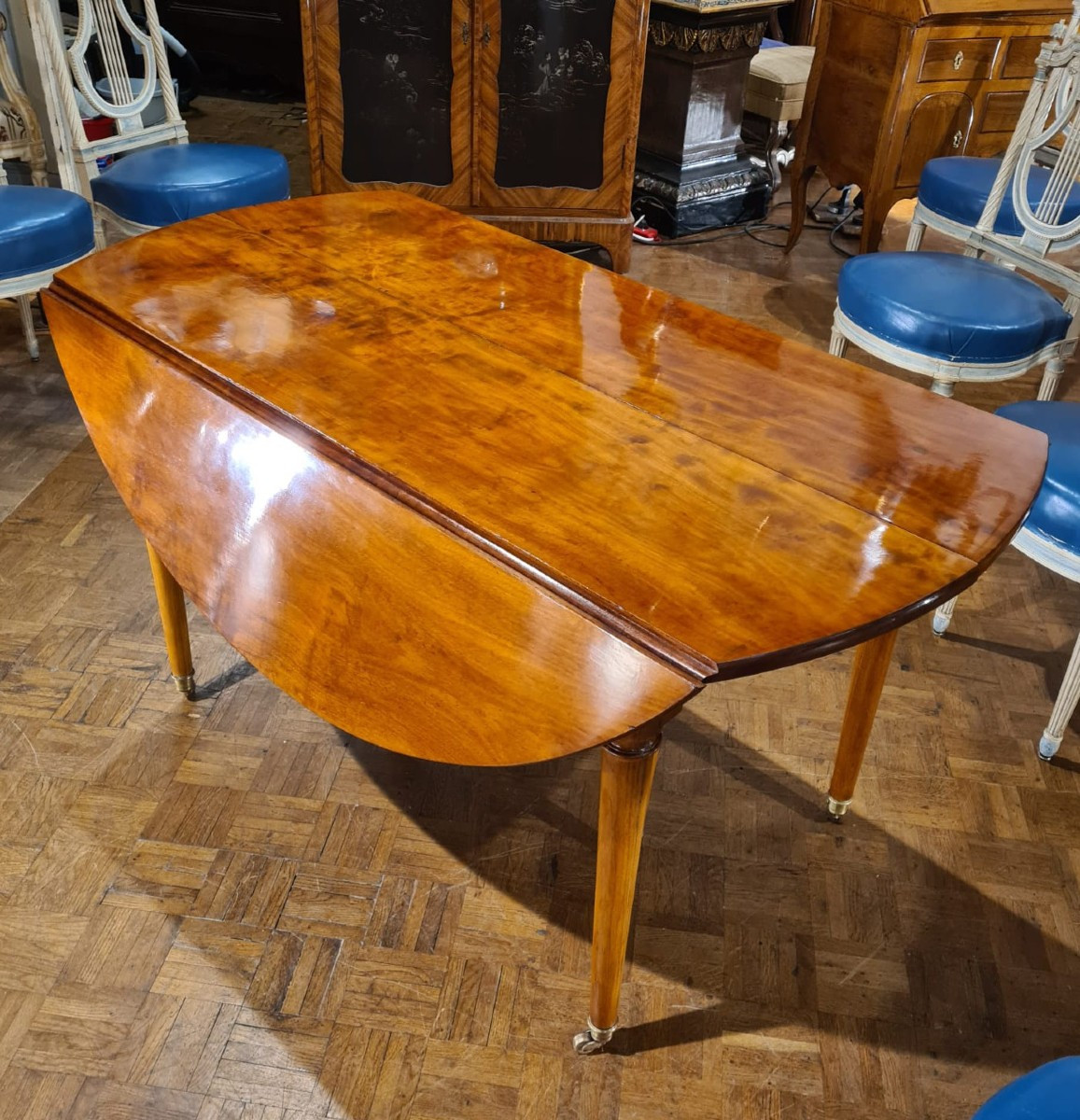 Table de Salle à Manger Epoque Louis XVI-photo-3