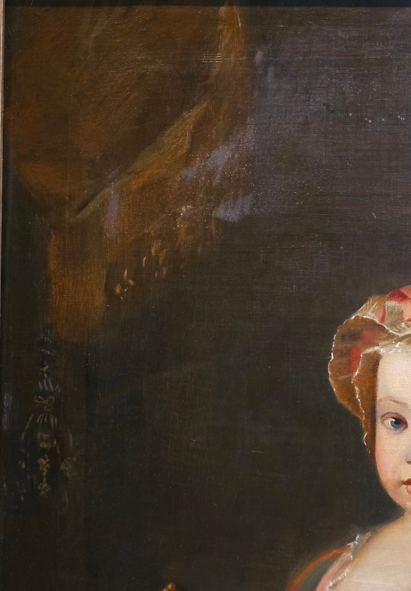 Portrait d'une Jeune Princesse XIXème Siècle-photo-1