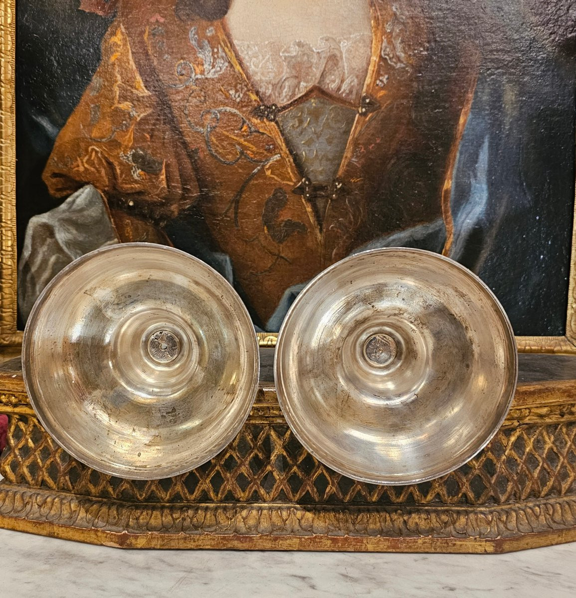 Pair Of Louis XVI Period Candlesticks-photo-4