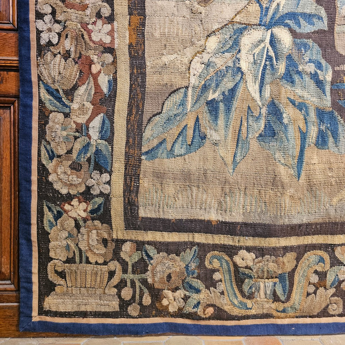 Tapisserie Aubusson Epoque Louis XIV-photo-3