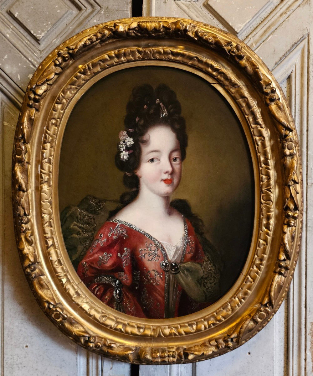Portrait de Dame de Qualité Epoque Louis XIV