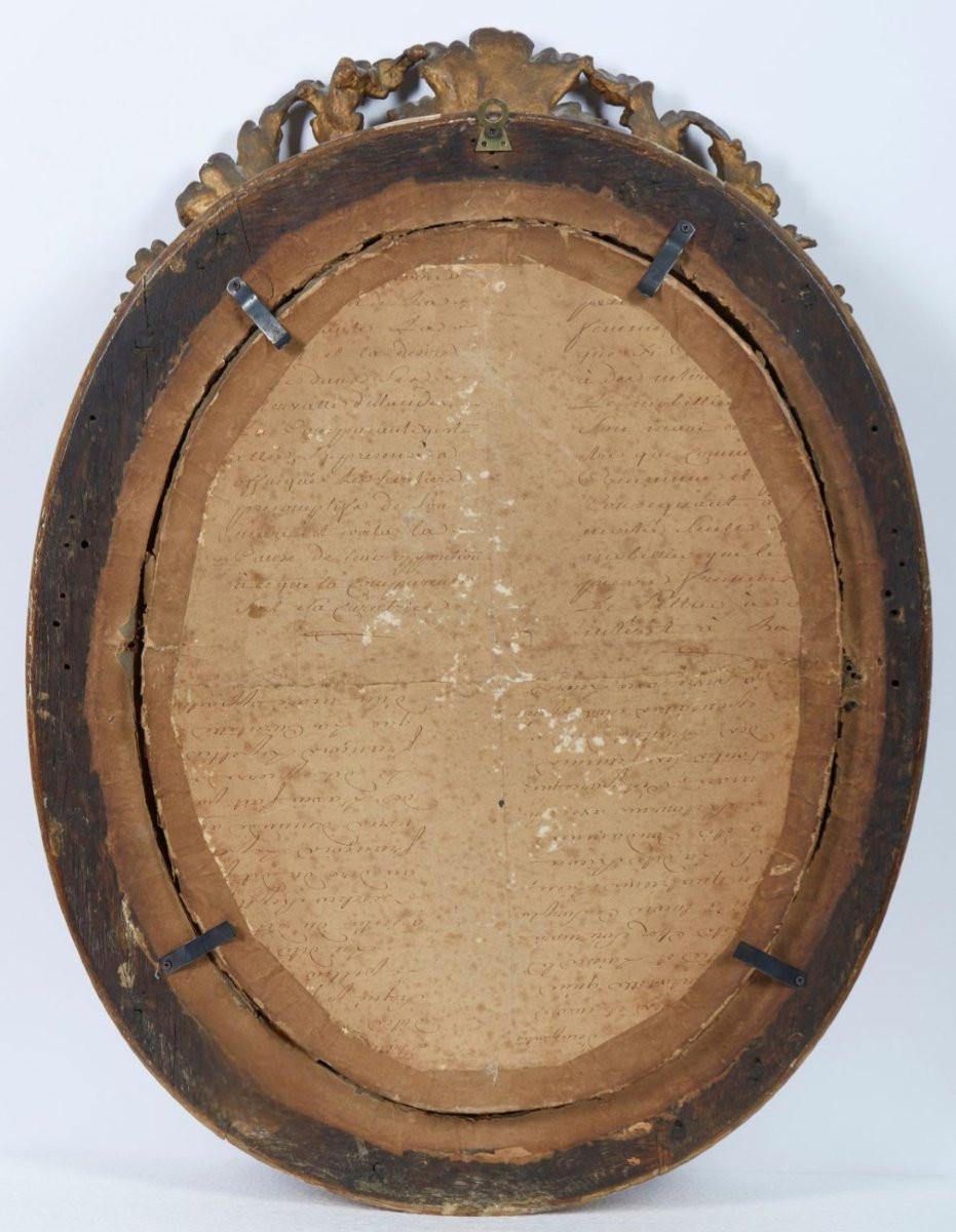 Portrait Of Anne-marie Louise d'Orléans In Pastel, Louis XIV Period-photo-4