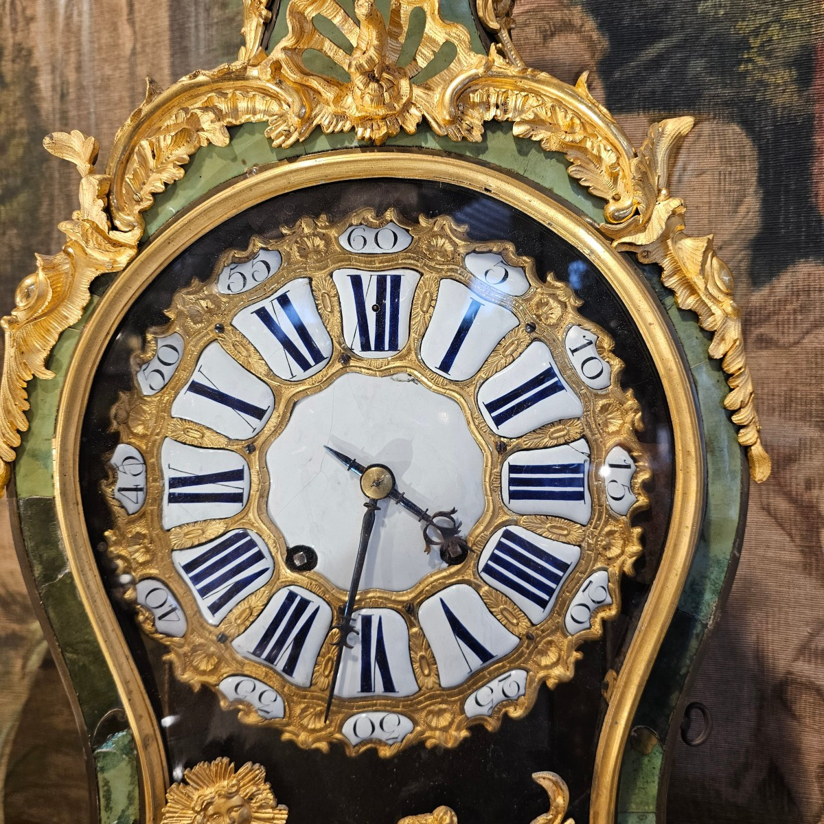 Cartel et sa Console d'Epoque Louis XV-photo-3