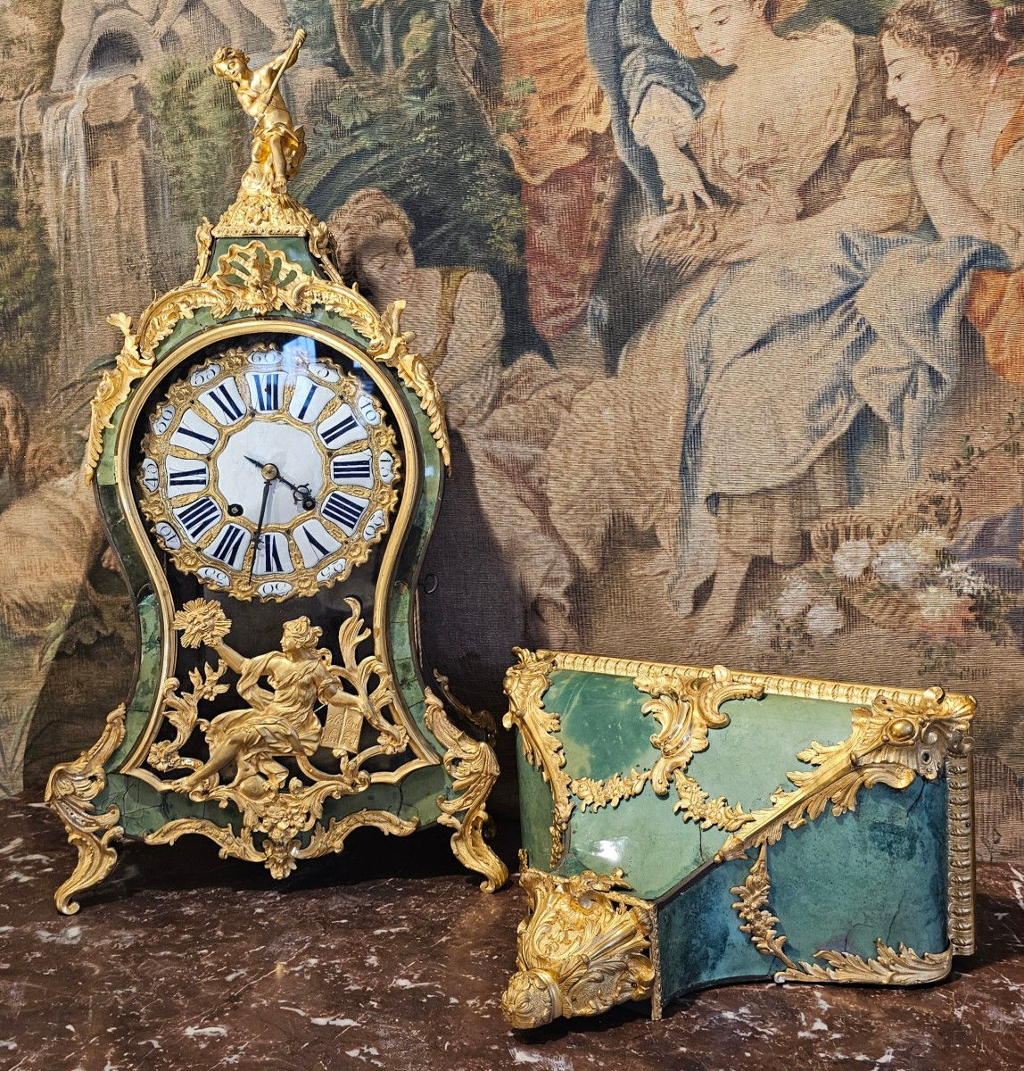 Cartel et sa Console d'Epoque Louis XV