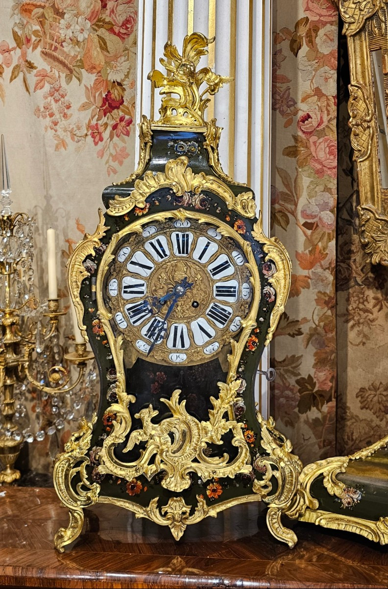 Cartel et son Socle de Style Louis XV-photo-2