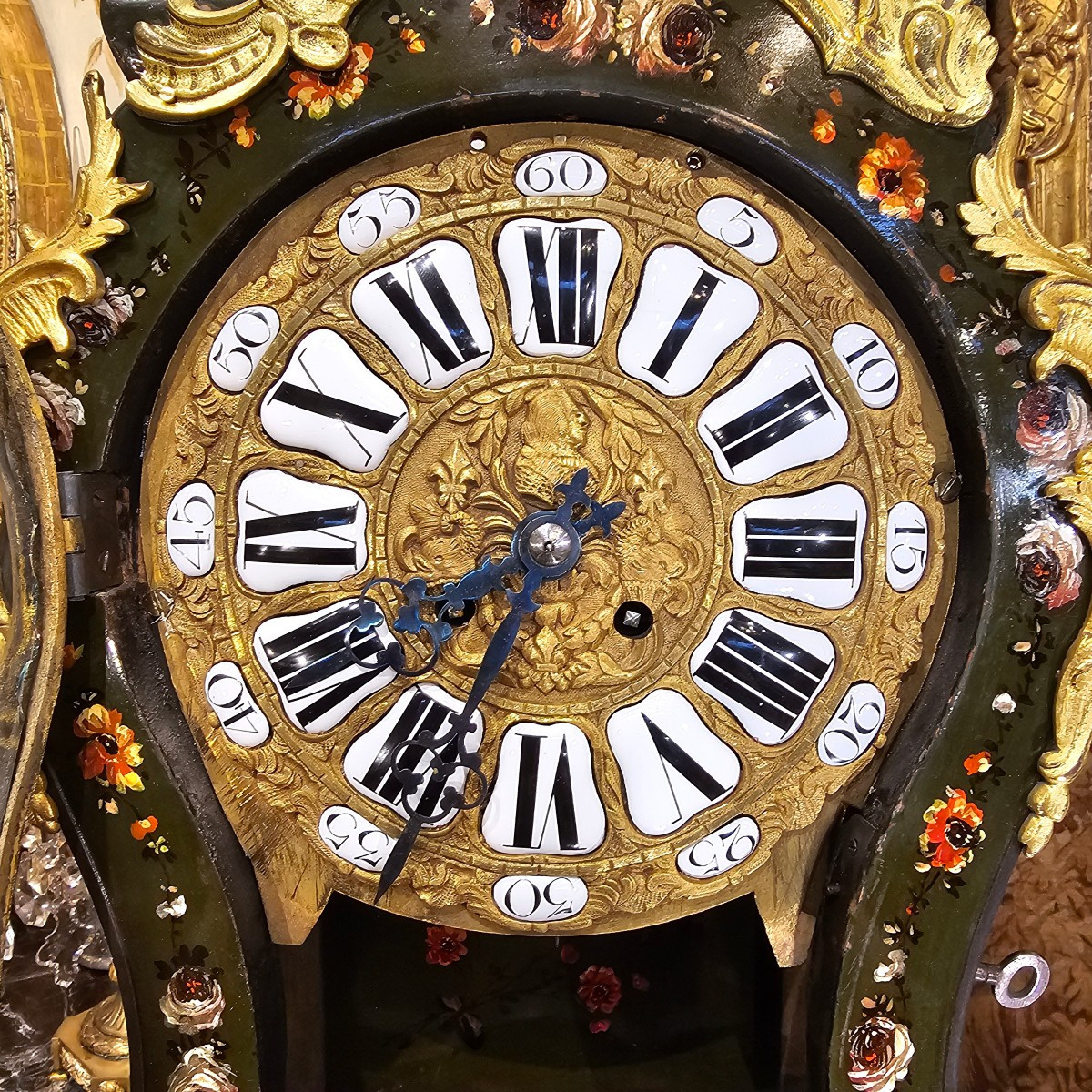 Cartel et son Socle de Style Louis XV-photo-3