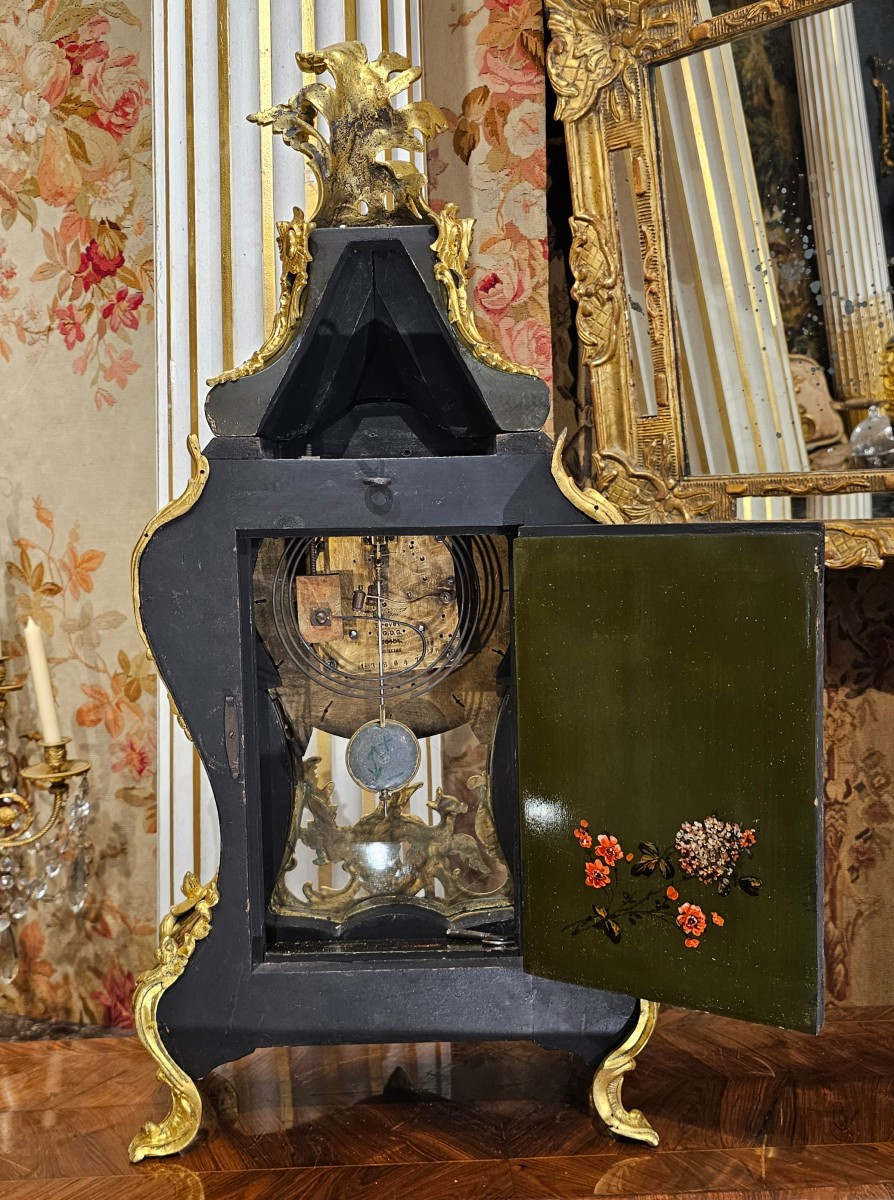 Cartel et son Socle de Style Louis XV-photo-3