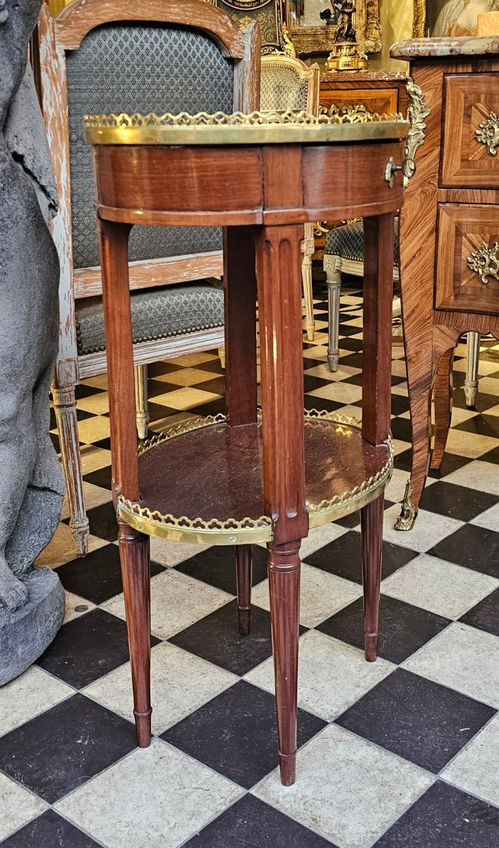 Table de Salon en Acajou Epoque Louis XVI-photo-4