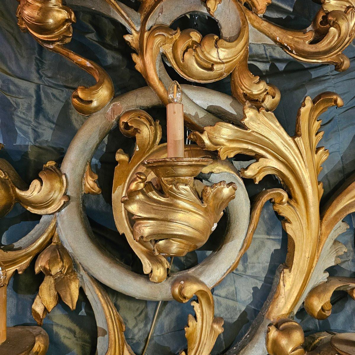 Paire de Grandes Appliques XVIIIème Siècle-photo-4