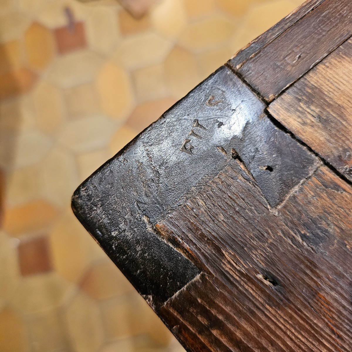 Commode de Forme Galbée Epoque Louis XV-photo-4