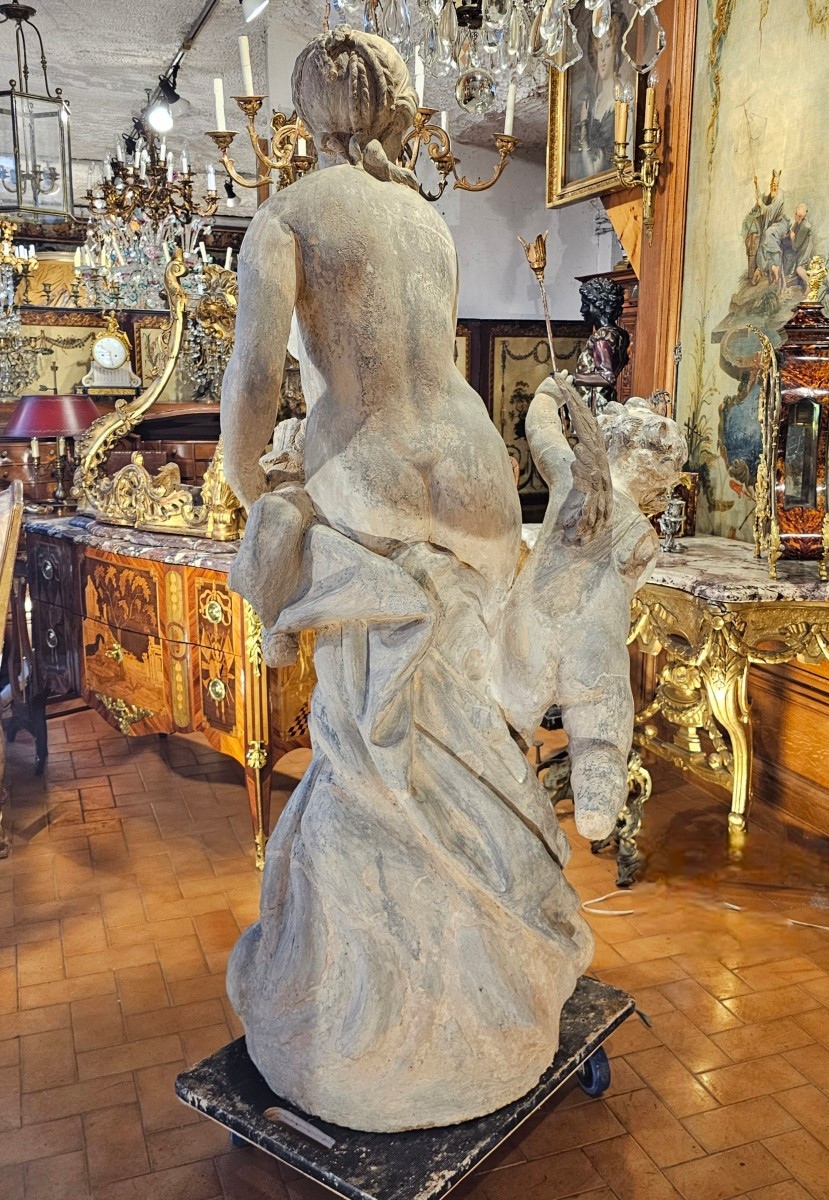 Statue en Terre Cuite Epoque XVIIIème Siècle-photo-3