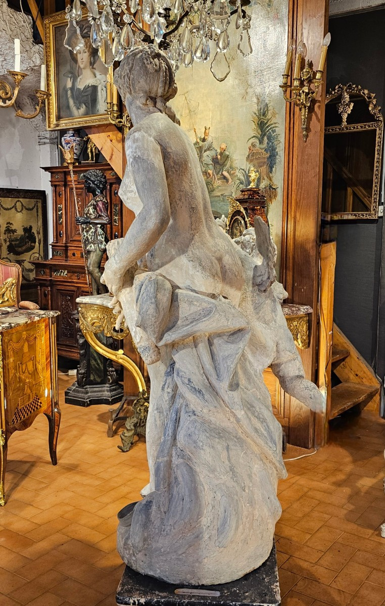 Statue en Terre Cuite Epoque XVIIIème Siècle-photo-4