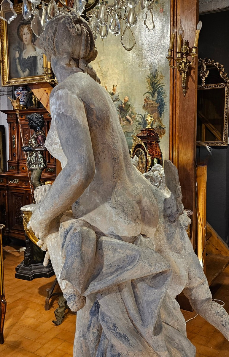Statue en Terre Cuite Epoque XVIIIème Siècle-photo-5