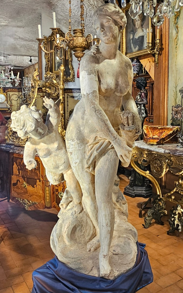 Statue en Terre Cuite Epoque XVIIIème Siècle
