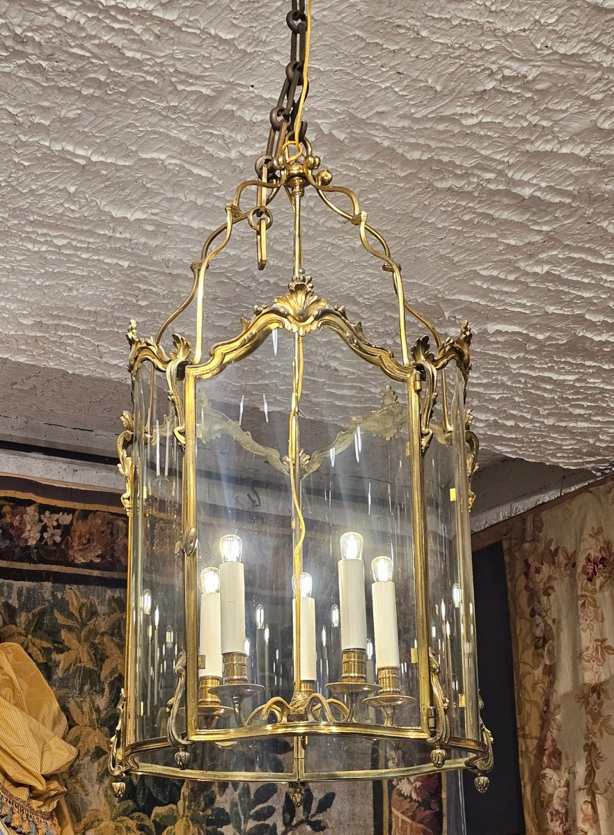 Louis XV Style Pentagonal Shaped Lantern