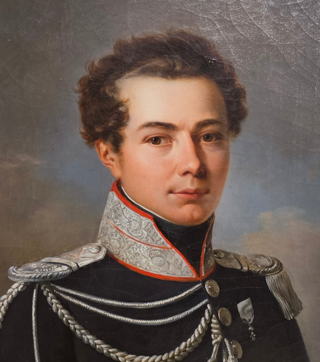 Portrait Of An Officer Of The King's Bodyguard-photo-3