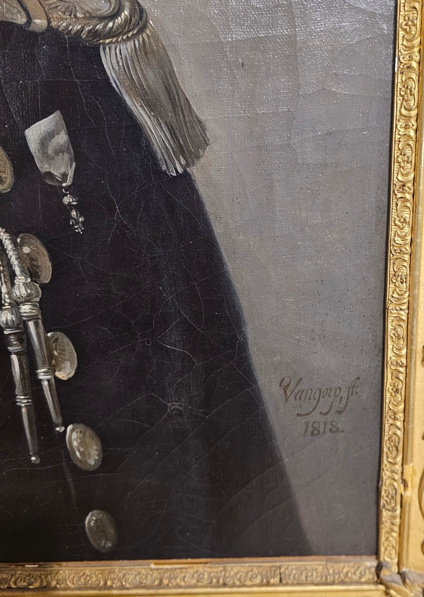 Portrait Of An Officer Of The King's Bodyguard-photo-4