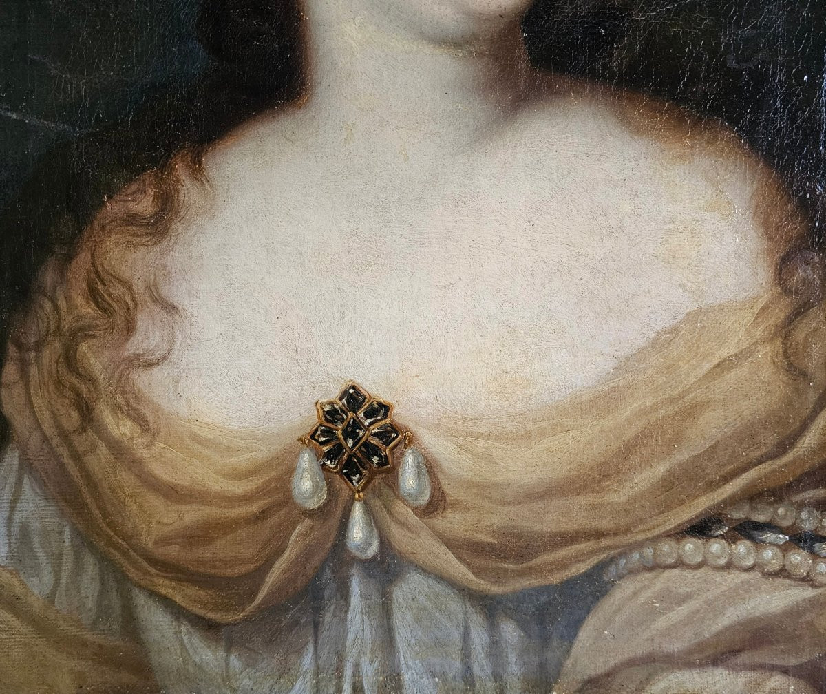 Portait d'une Dame de Qualité du XVIIème Siècle-photo-4