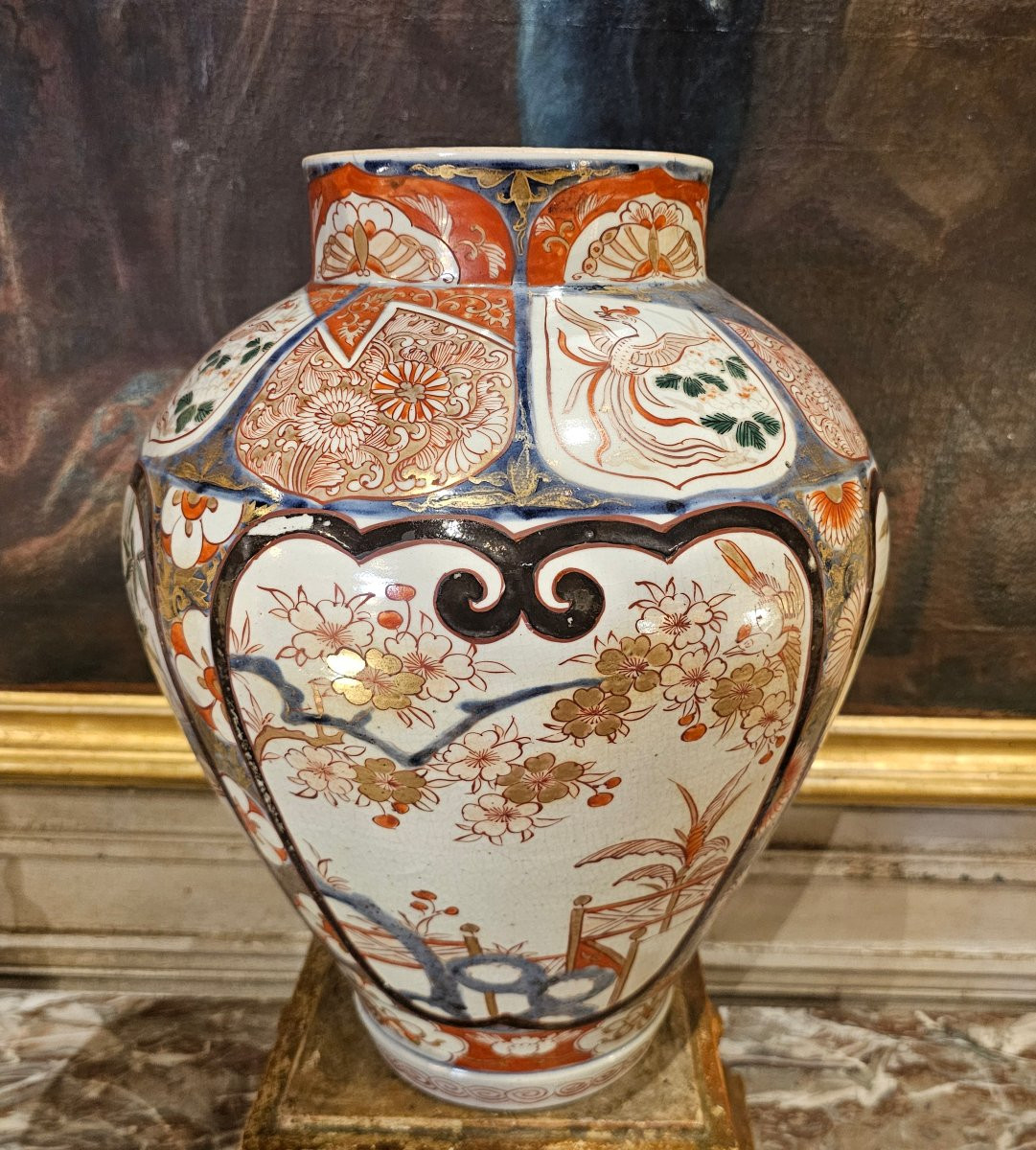 Grande Potiche en Porcelaine du Japon de la Fin du XVIIème Siècle-photo-2