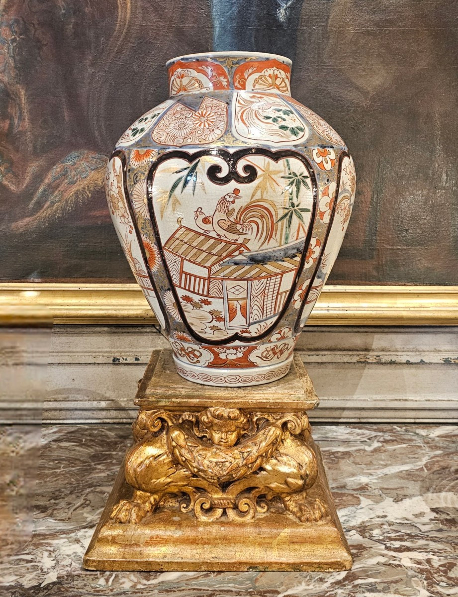 Grande Potiche en Porcelaine du Japon de la Fin du XVIIème Siècle