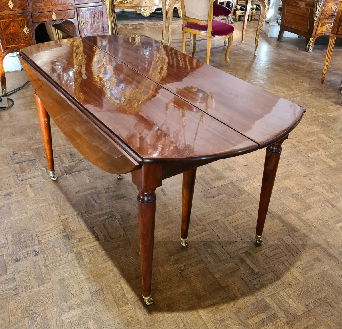 Table de Salle à Manger Epoque Louis XVI-photo-1