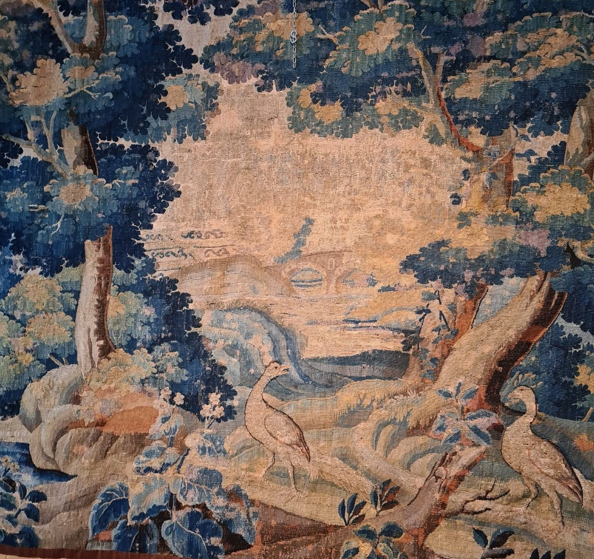 Tapisserie Aubusson Epoque XVIIIème Siècle-photo-2