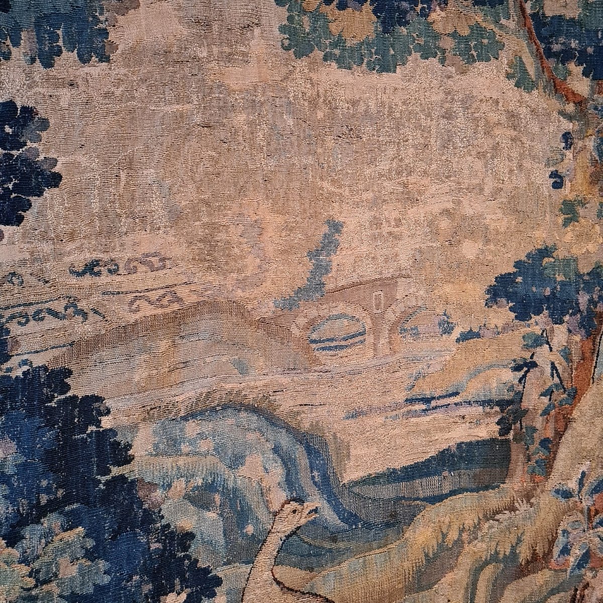 Tapisserie Aubusson Epoque XVIIIème Siècle-photo-3