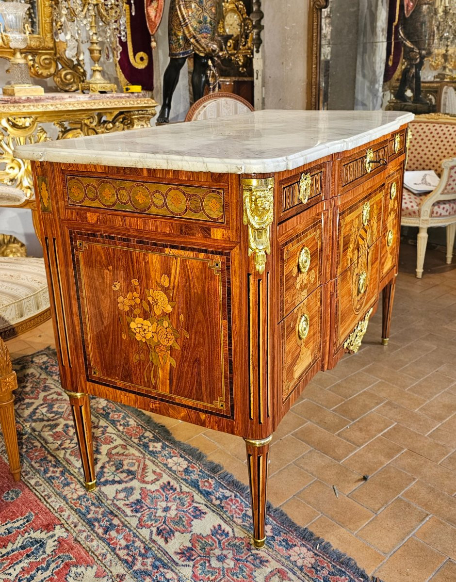 Commode Epoque Louis XVI Estampillée de Topino-photo-2