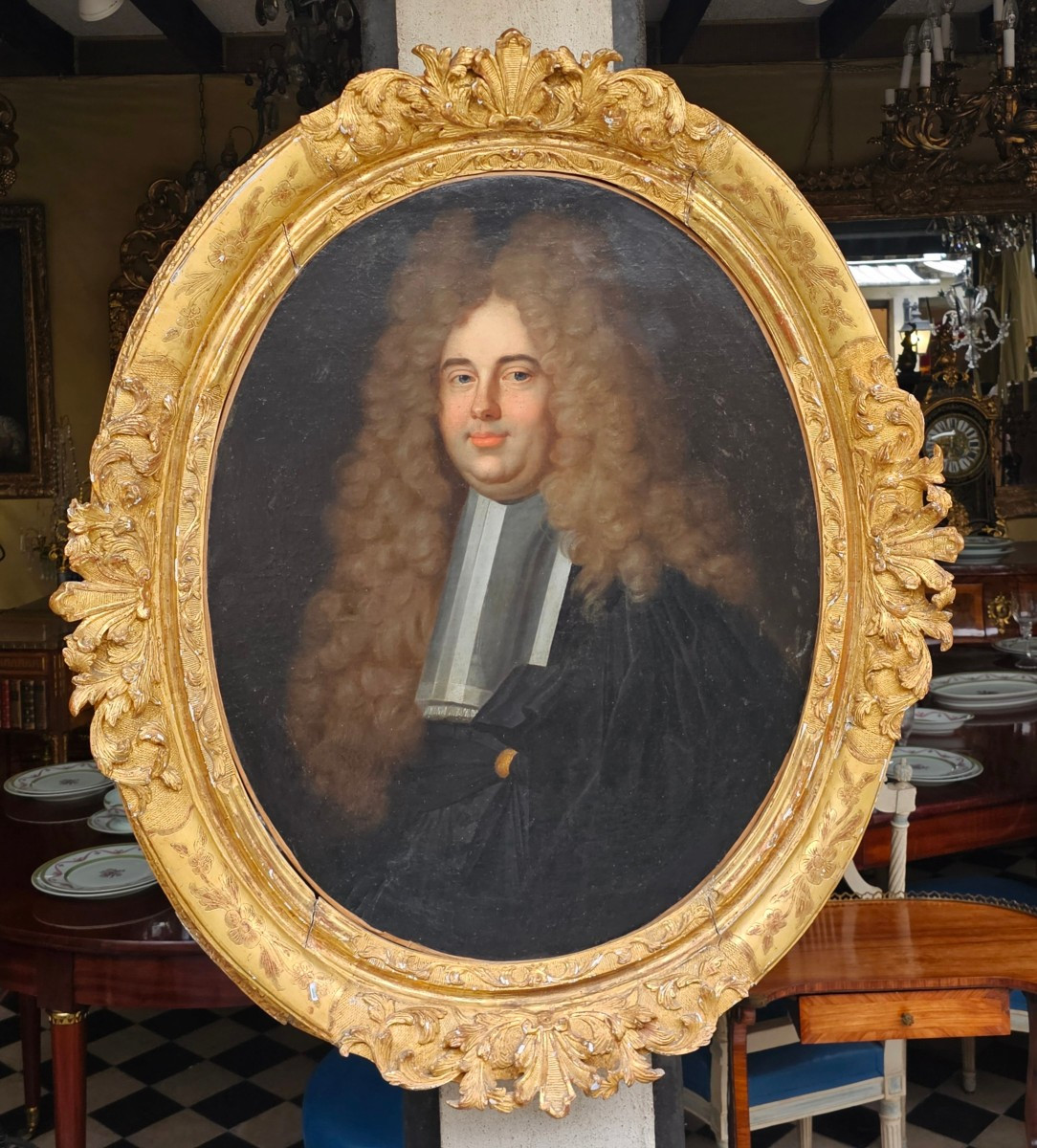 Portrait Of A Man Louis XIV Period