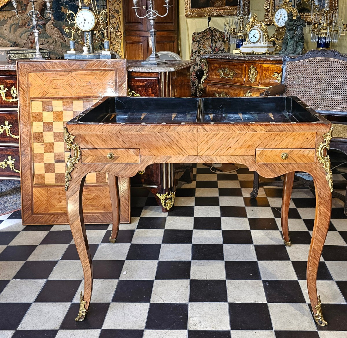 Tric Trac Games Table Louis XVI Period