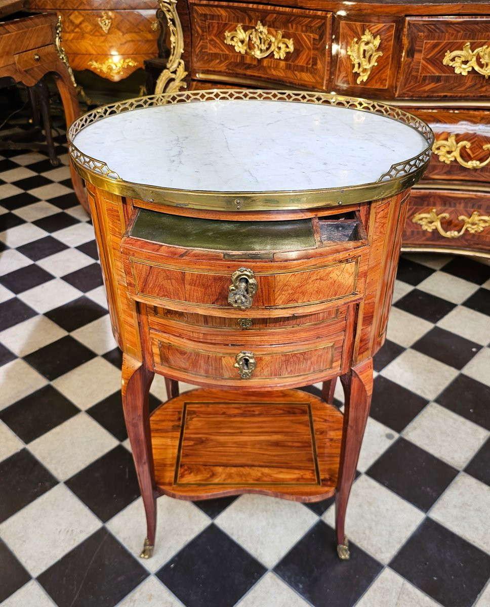 Table de Salon Epoque Transition Louis XV- Louis XVI-photo-2