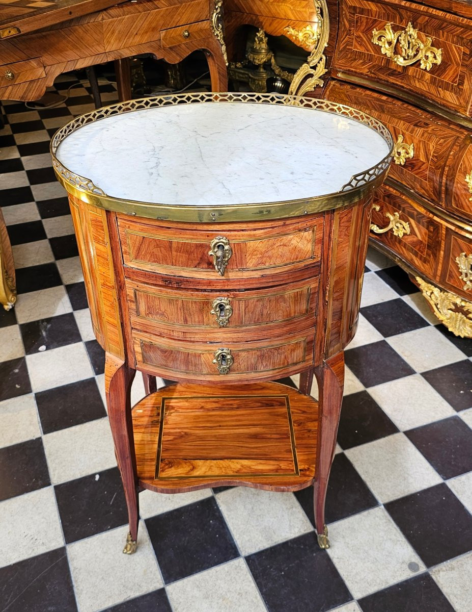 Table de Salon Epoque Transition Louis XV- Louis XVI-photo-3