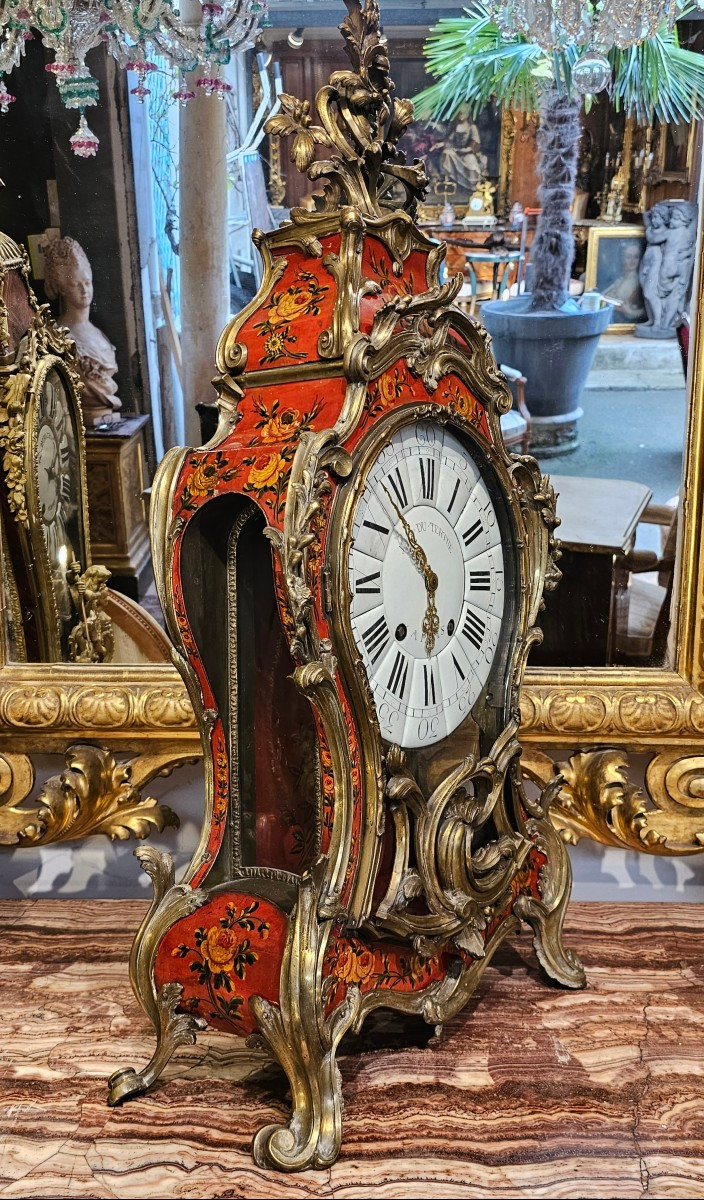 Large Wall Lamp And Console Louis XV Period-photo-2