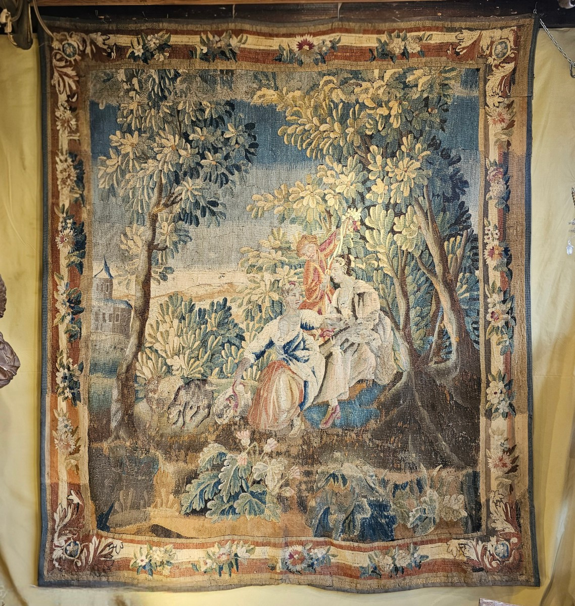 Tapisserie Aubusson Epoque Louis XV
