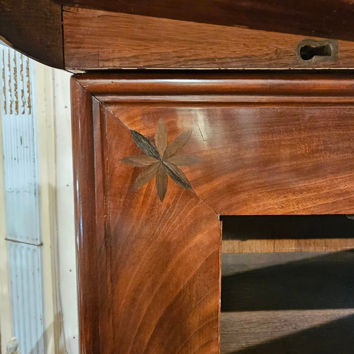 Pair Of Large Sheaths Concealing Cabinets Restoration Period-photo-3