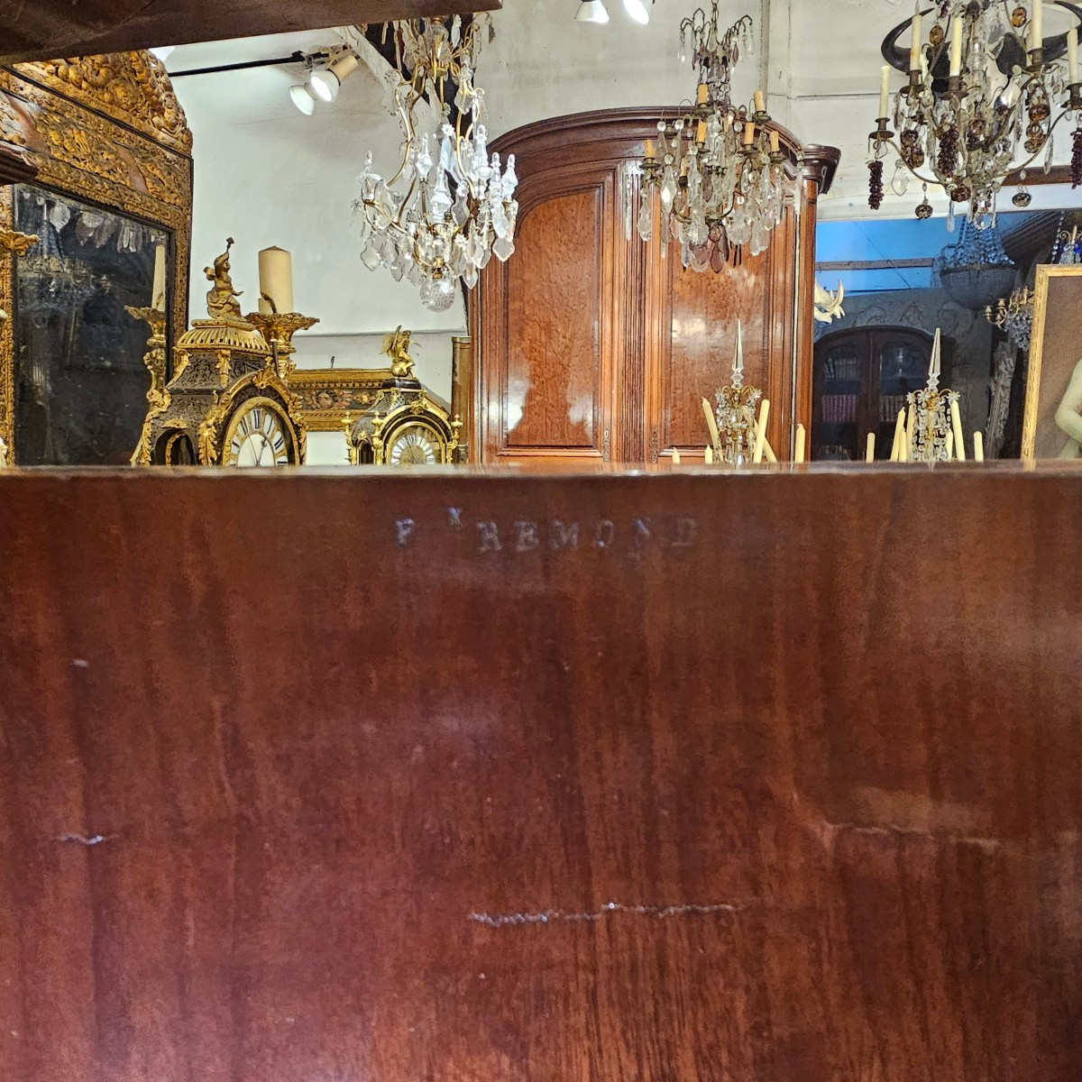 Pair Of Large Sheaths Concealing Cabinets Restoration Period-photo-3