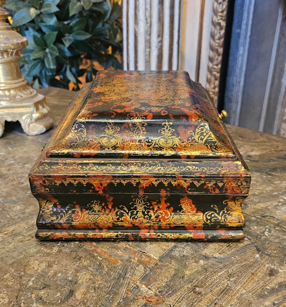 Coffret à Perruque Epoque Louis XIV-photo-1