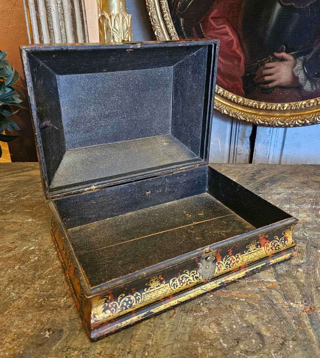 Coffret à Perruque Epoque Louis XIV-photo-3