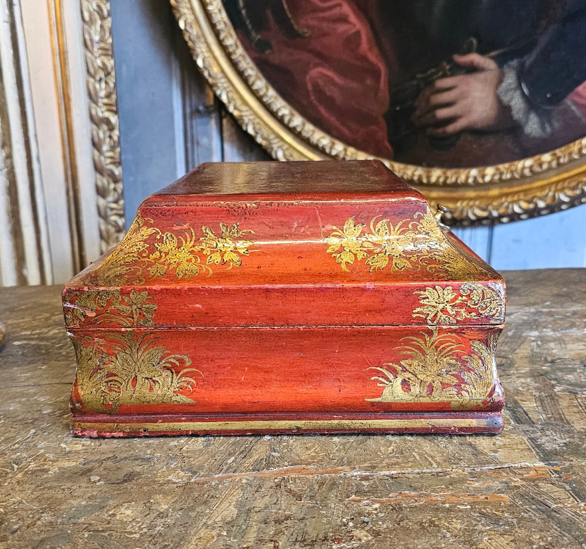 Louis XV Period Wig Box-photo-2