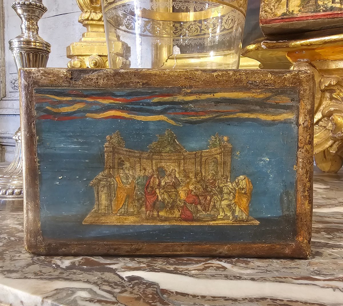 Small 18th Century Venetian Chest-photo-3