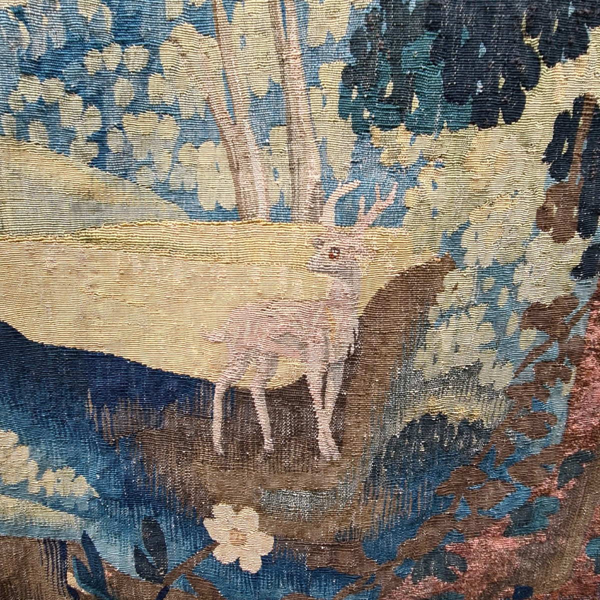Grande Tapisserie Des Flandres, du XVIIème Siècle-photo-2