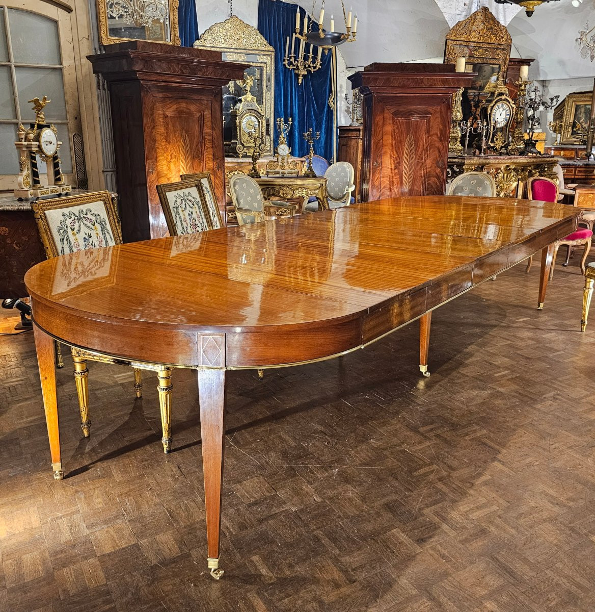 Table de Salle à Manger de Style Directoire, XIXème Siècle-photo-4