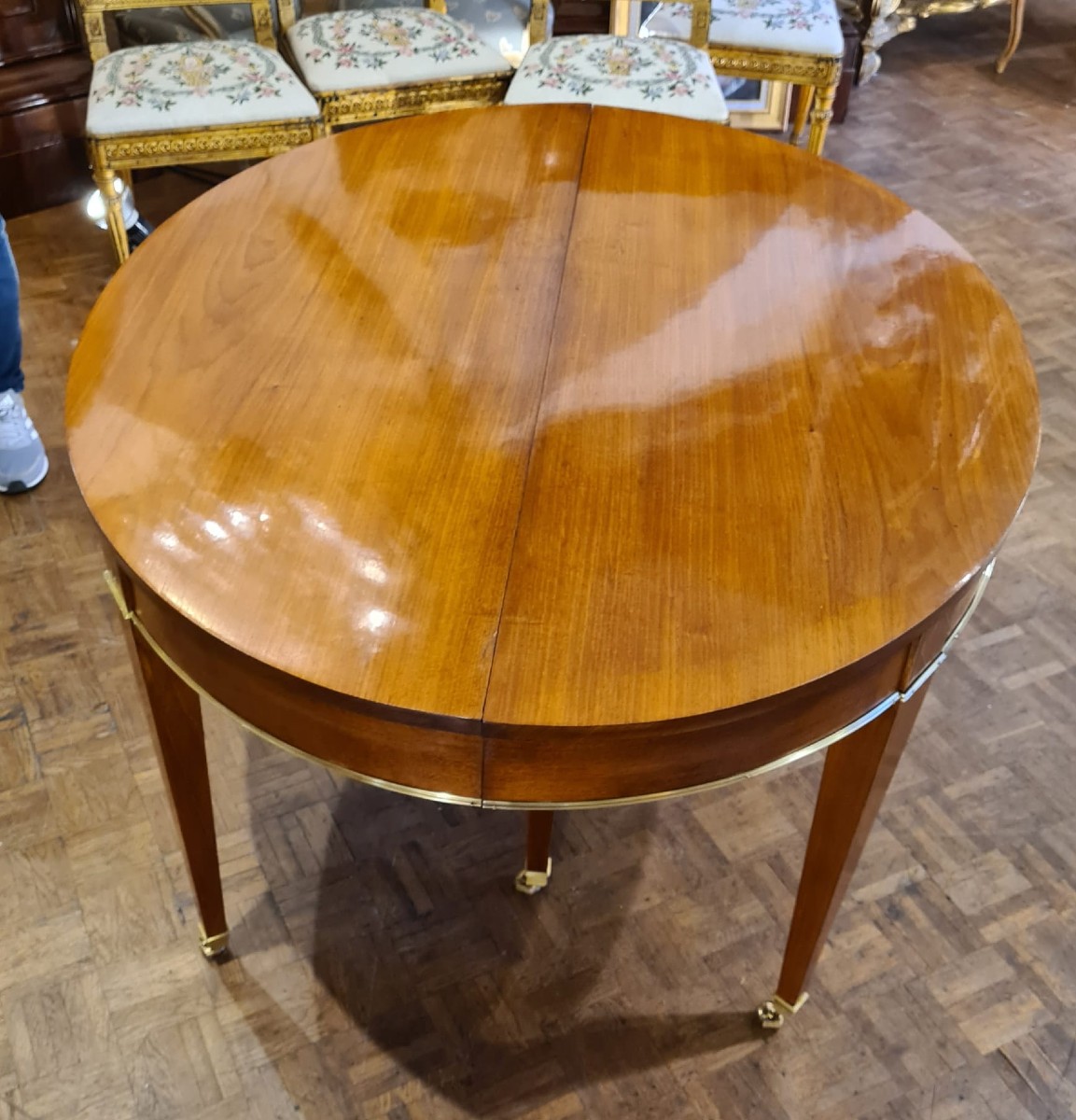 Table de Salle à Manger de Style Directoire, XIXème Siècle-photo-5