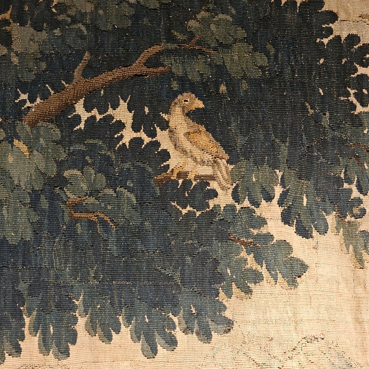 Tapisserie Dite Verdure Aubusson XVIIème Siècle-photo-4