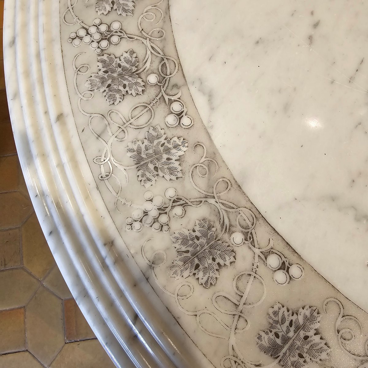 Mahogany Table, Restauration Period-photo-4